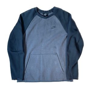 Nike Black and Grey Sweatshirt Men’s Small